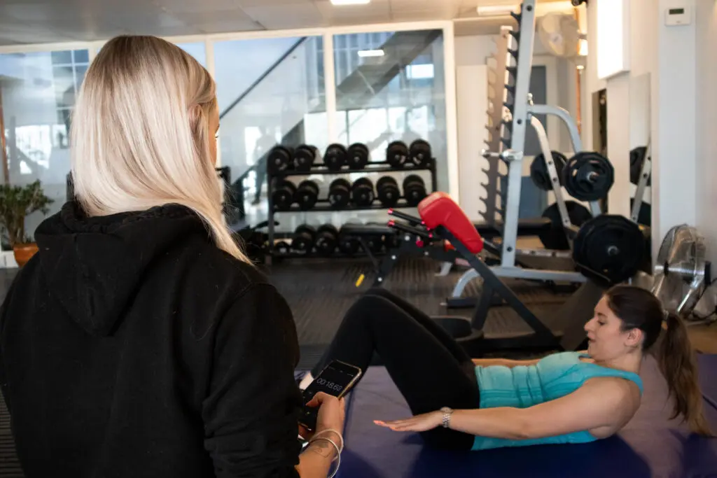 exercise class at Gibson studios