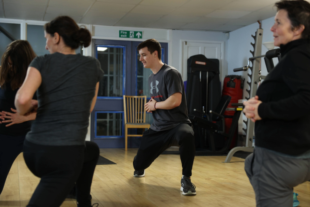 exercise class for circuit training at gibson studios